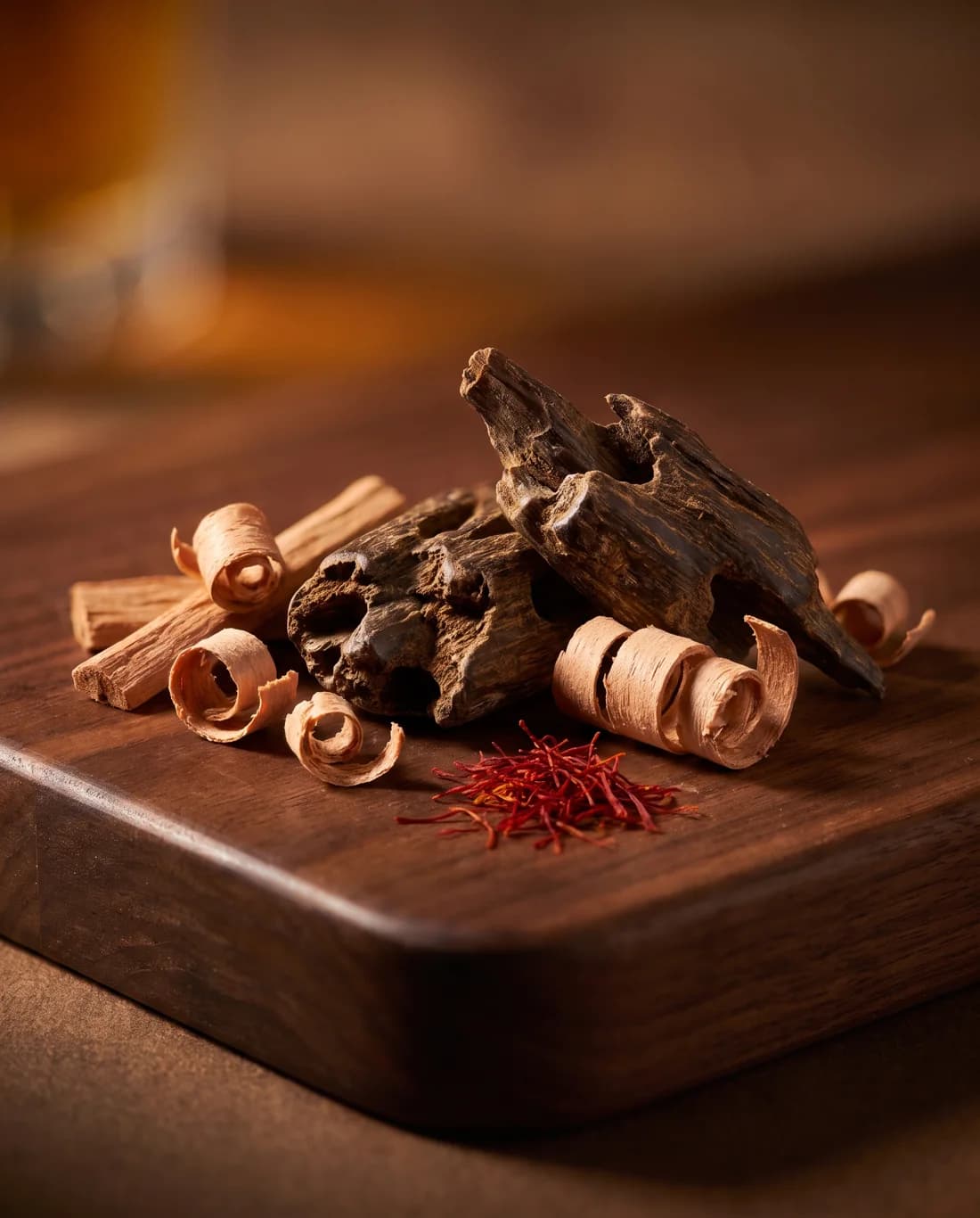 Woody ingredients